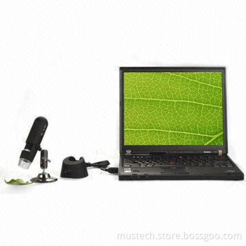 200x 2.4GHz WiFi Wireless Microscope with 8 Adjustable LED Measurement Software